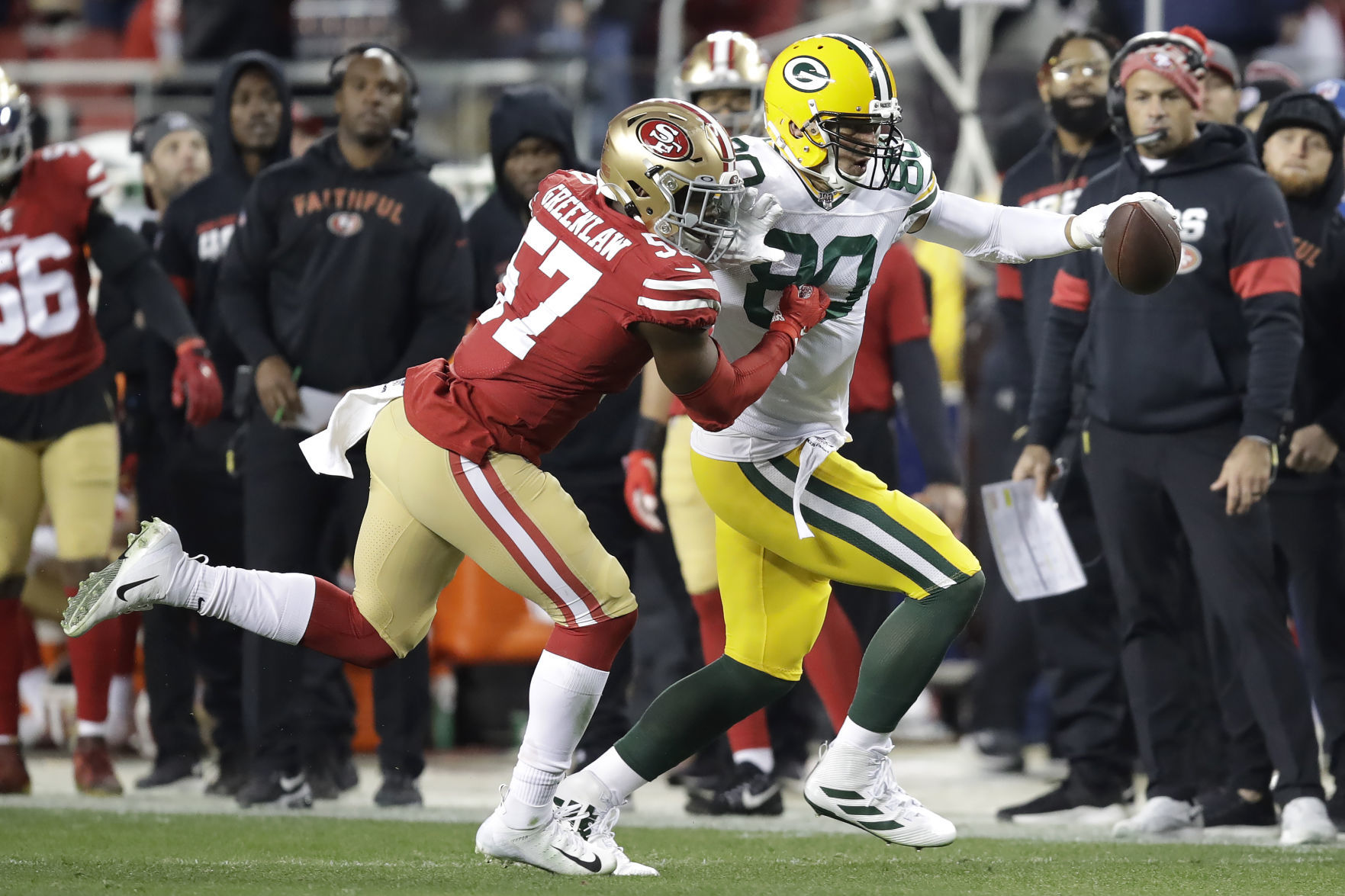 49ers 37, Packers 20